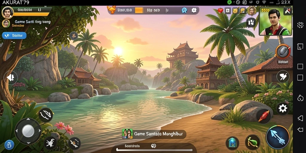 Screenshot gameplay AKURAT79 yang penuh warna dan menyenangkan.
