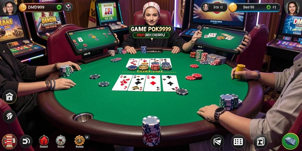 Tampilan gameplay DMD999 yang mendalam dan menarik.