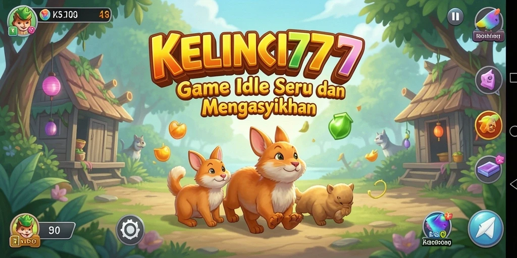 Tampilan gameplay KELINCI777 yang santai dan mengasyikkan.
